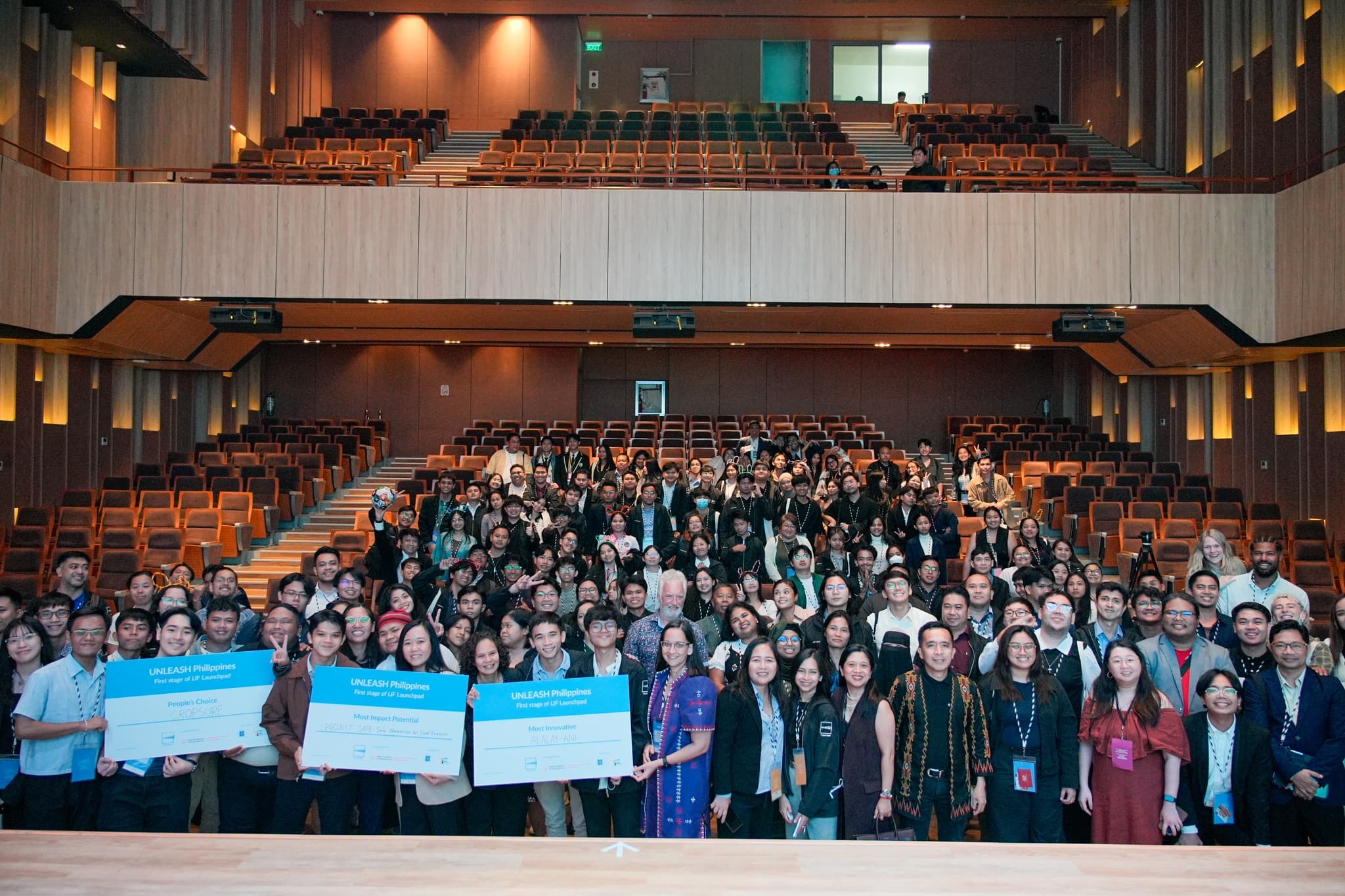 Thomasians Place Among Top 7 and Take Home ‘People’s Choice’ Award at UNLEASH LIF Launchpad 2025